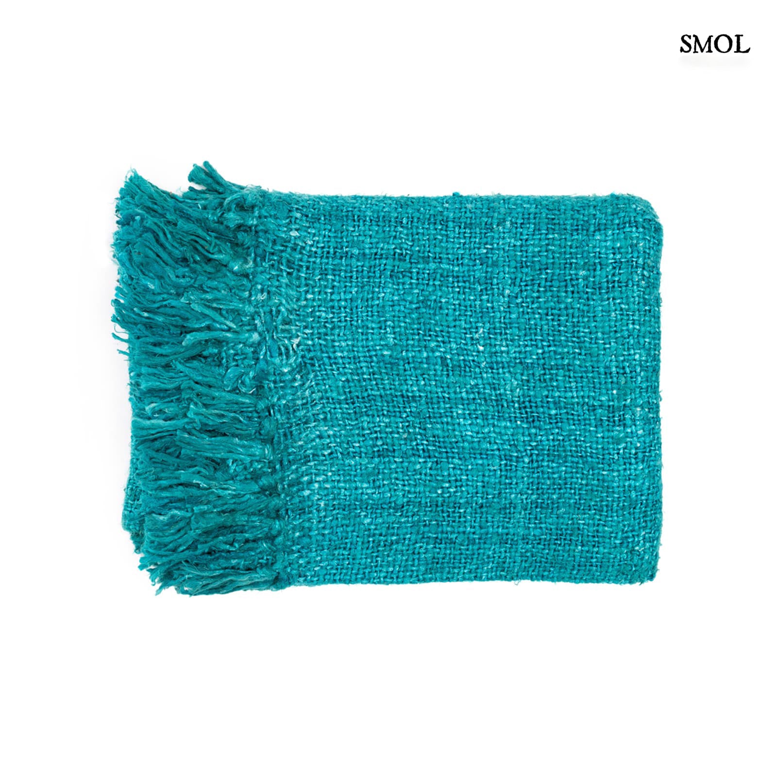 PLAID AQUA, aqua kék pléd - smol.hu