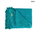 PLAID AQUA, aqua kék pléd - smol.hu