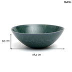 AQUA, szervírozó tálak – 2 darabos készlet, ⌀26,5 cm - smol.hu - méretekkel