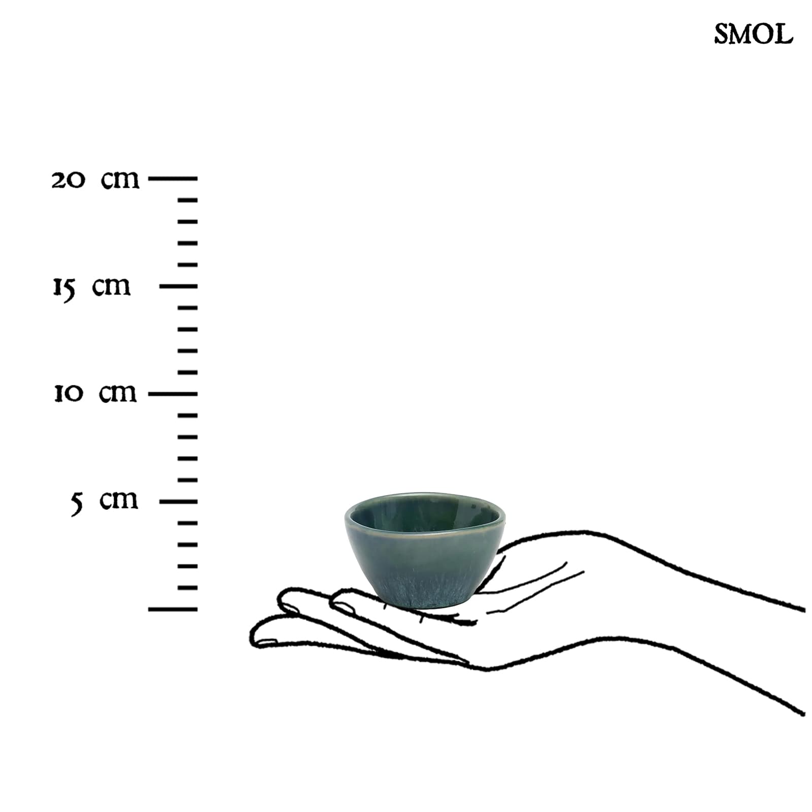 AQUA, szószos tálkák, 4db-os szett,  ⌀6,5 cm - smol.hu