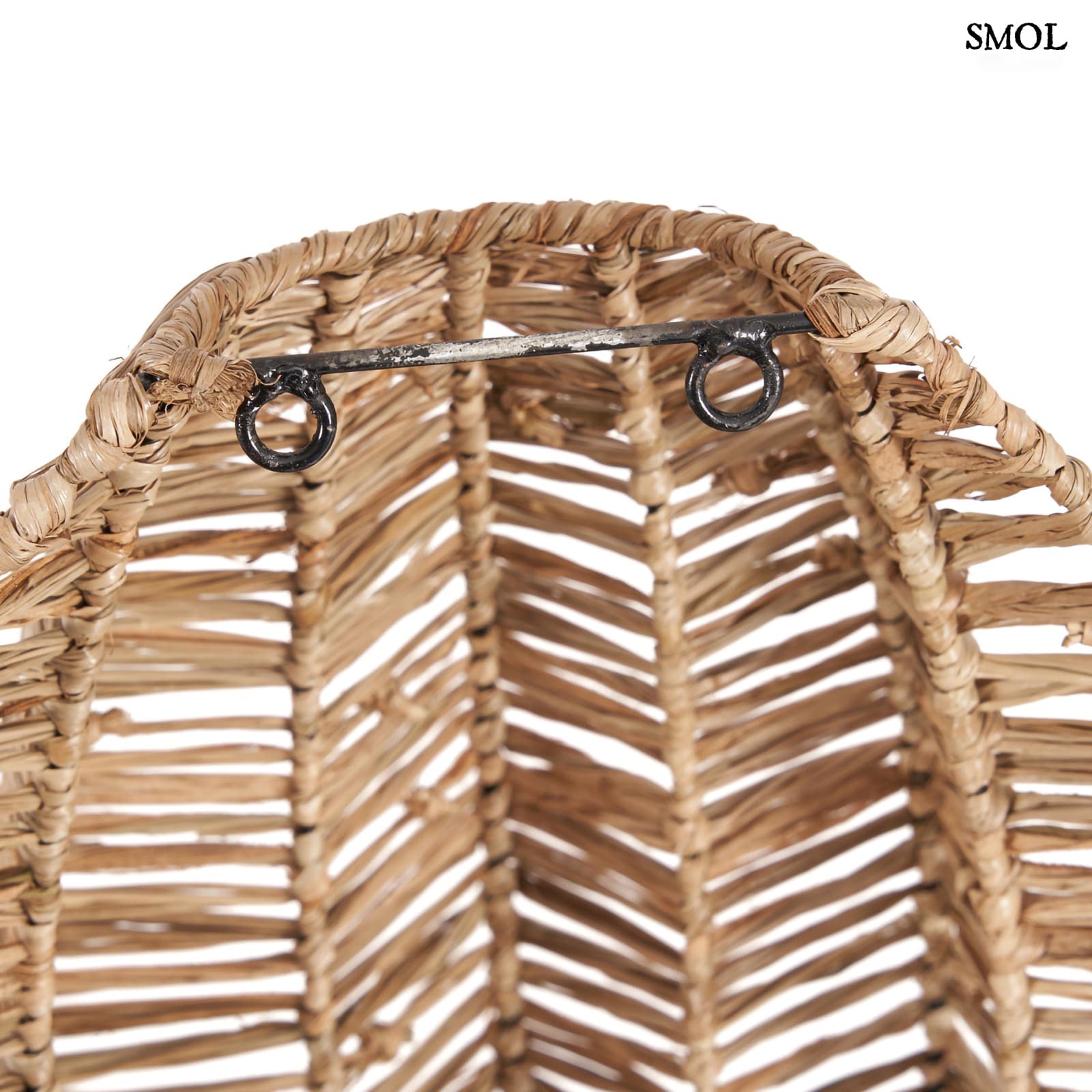 AVANTI - természetes raffia fali lámpaernyő - 40 cm - smol.hu - akasztó nagyítva