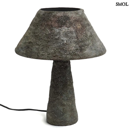 Asztali lámpa - beton, 38 cm | COSY | SMOL - fehér háttérrel