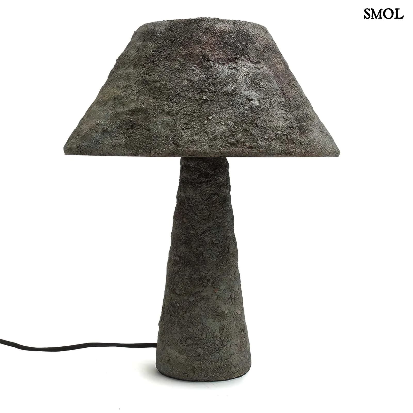 Asztali lámpa - beton, 38 cm | COSY | SMOL - oldalról
