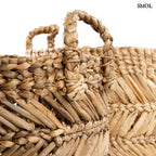 BANANA ZIGZAG - nagyméretű banánlevél tárolókosár- 40 cm - smol.hu  - fül nagyítva