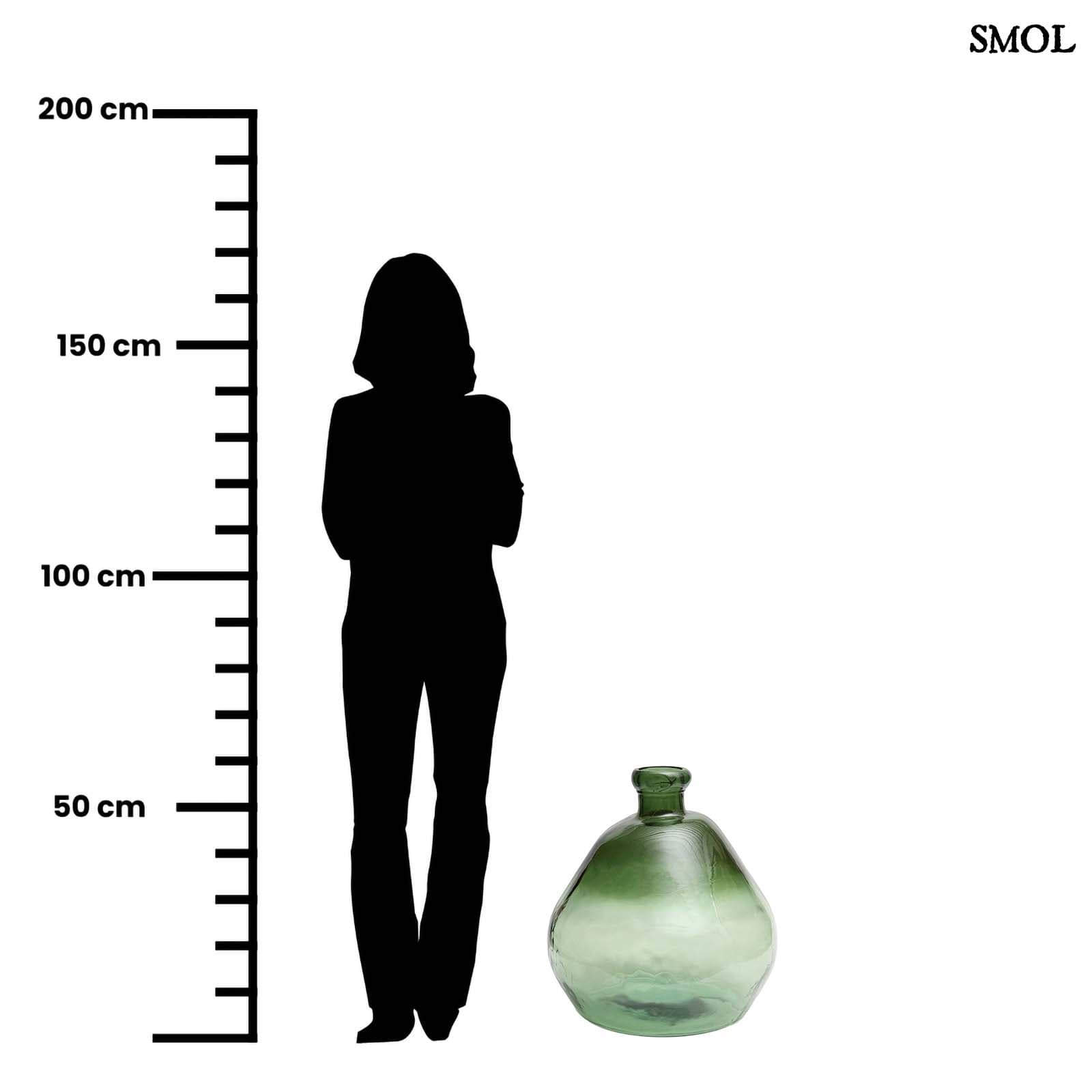 BOGAI, nagyméretű üvegváza - smol.hu