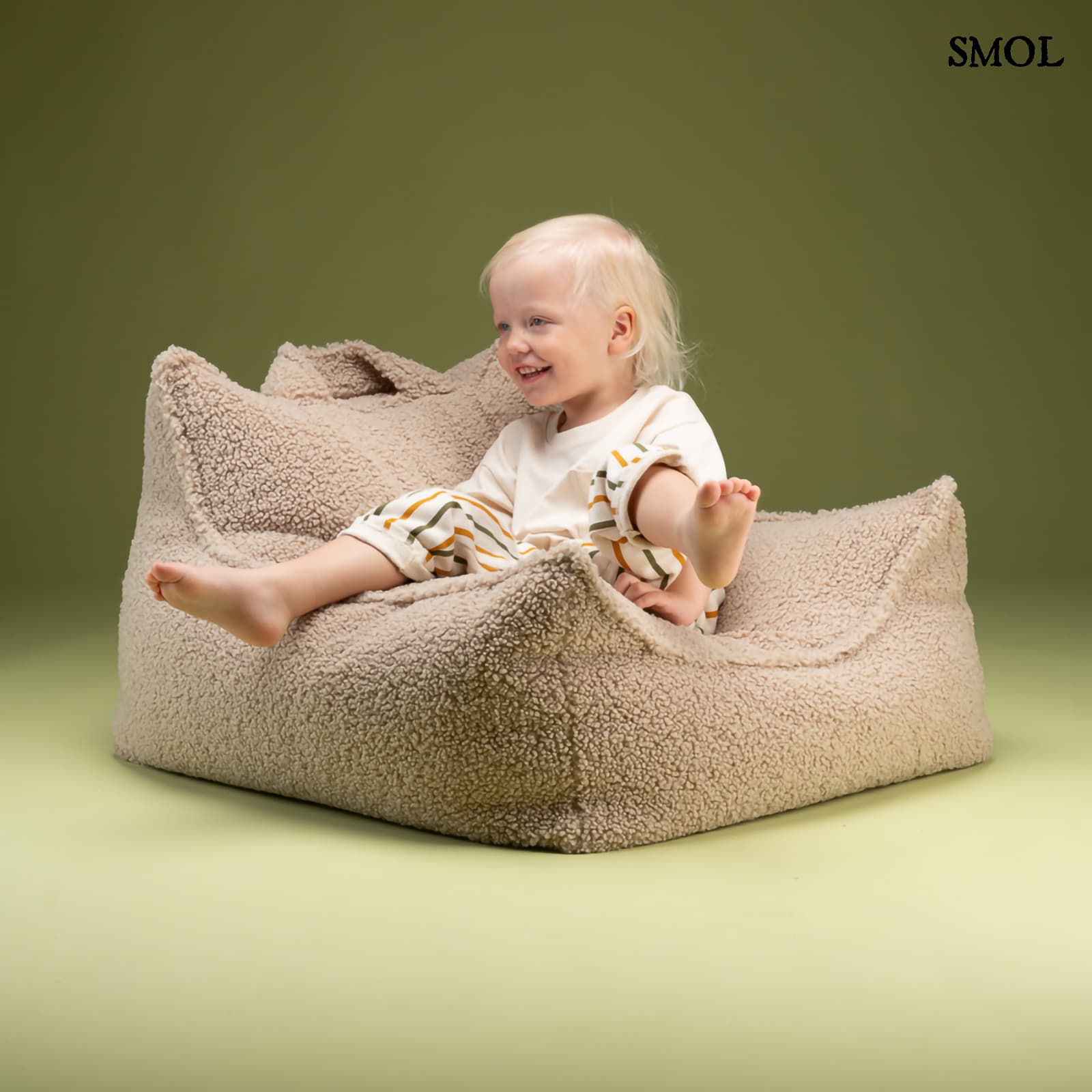 BISCUIT, gyerek babzsákfotel, 80x70x50 - smol.hu