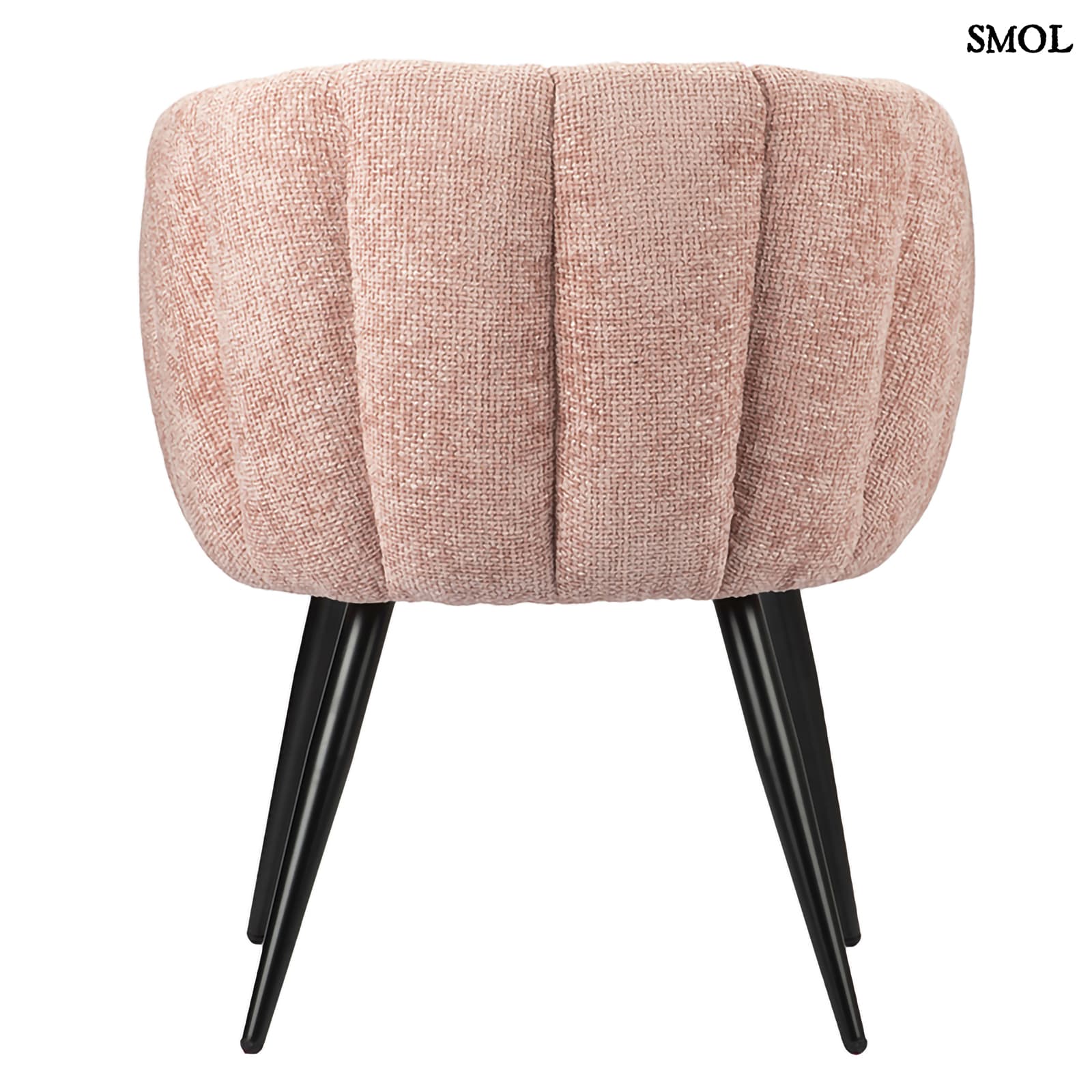 BREEZE PINK, 2 db kárpitozott étkezőszék - smol.hu - hátulról