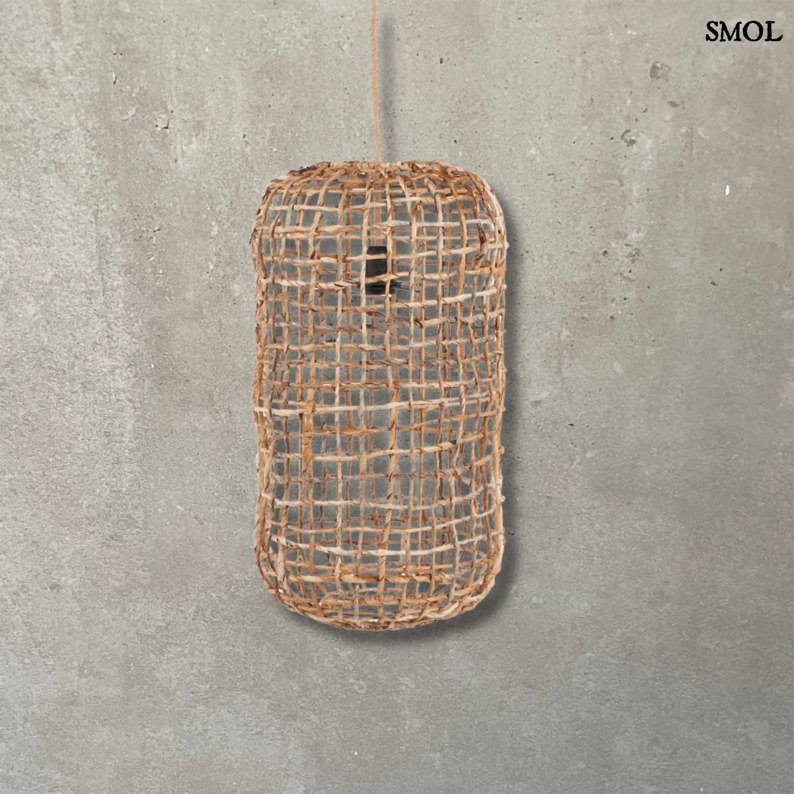 Banánlevél függőlámpaernyő, 57 cm | KUSO - smol.hu - bézs háttérrel