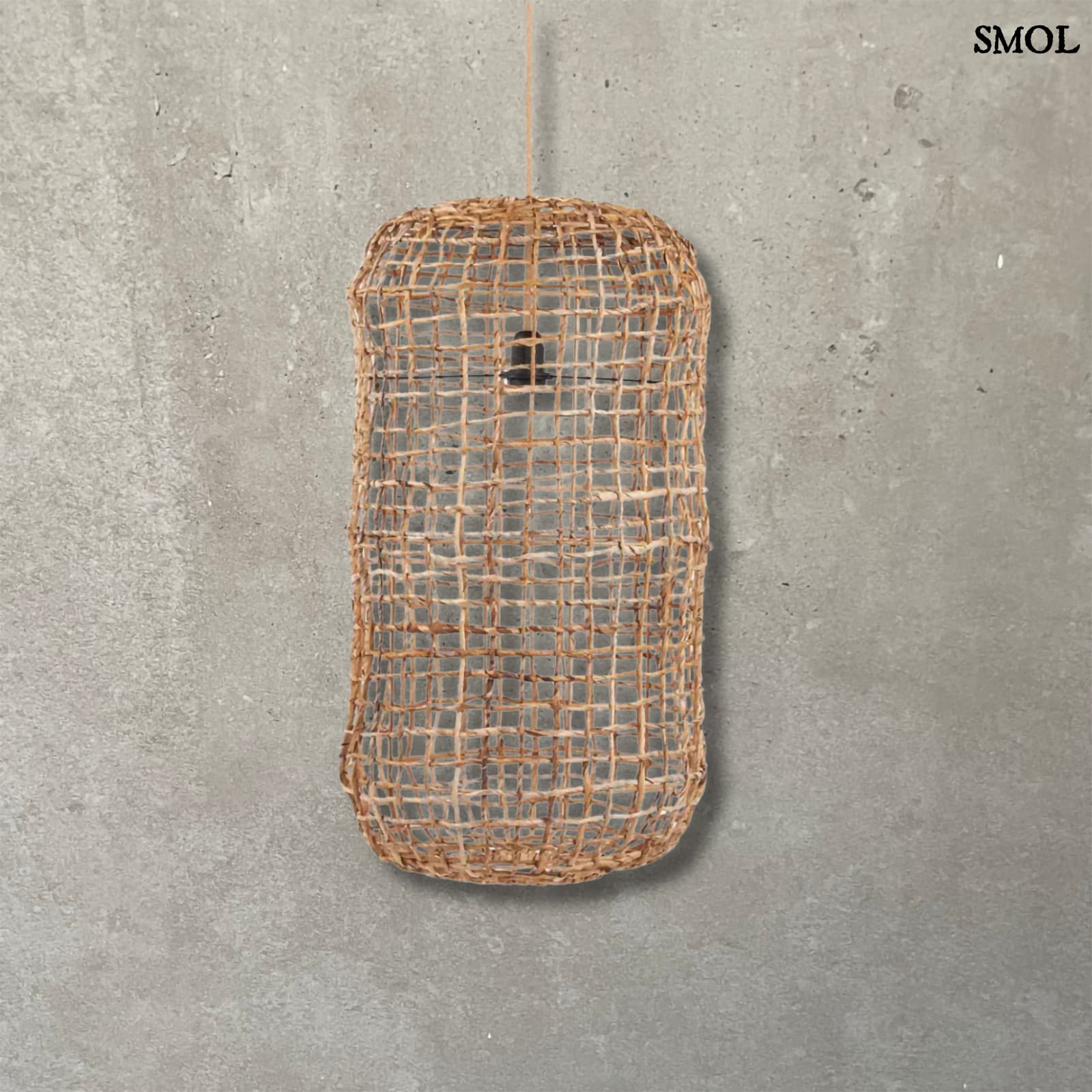 Banánlevél függőlámpaernyő, 74 cm | KUSO - smol.hu - bézs háttérrel