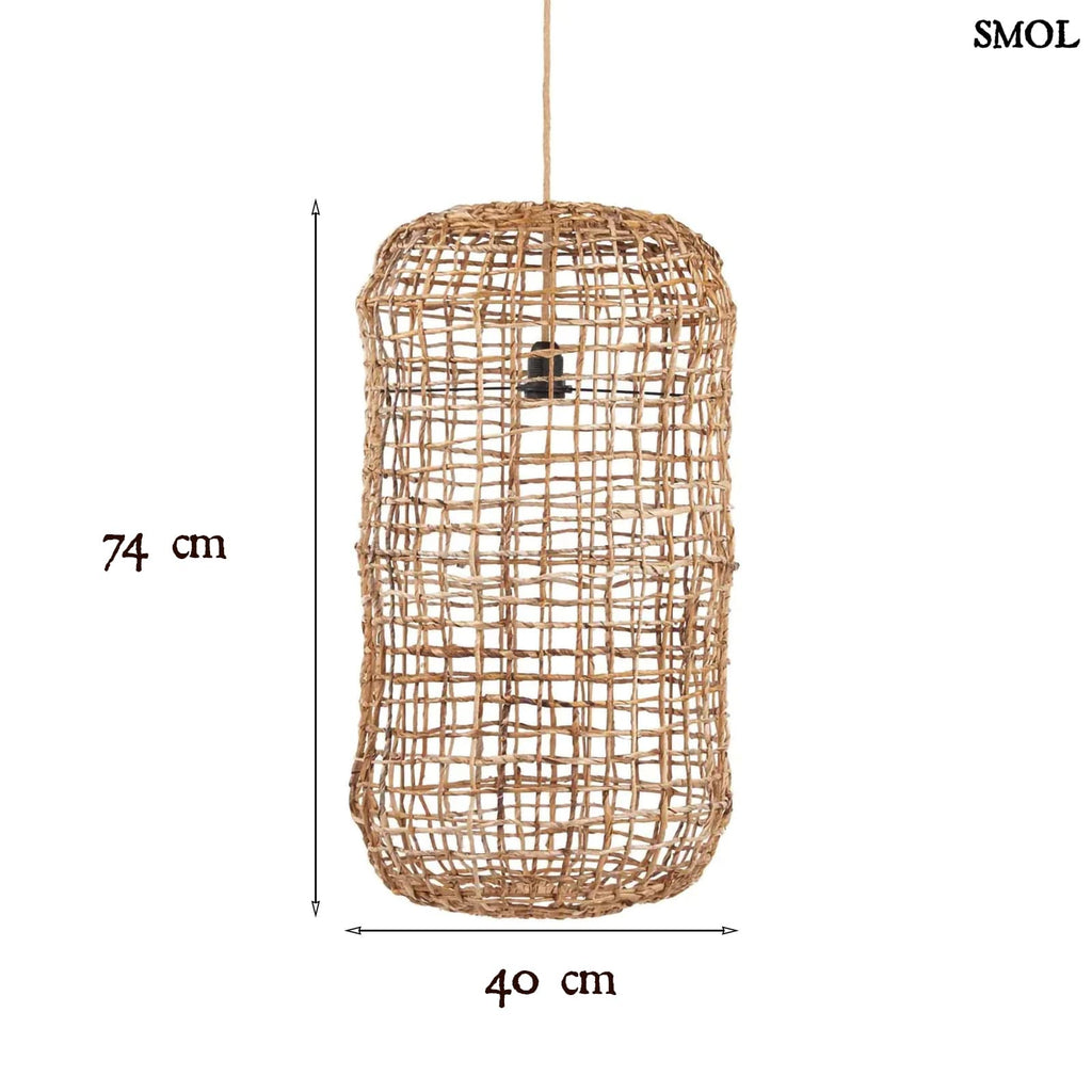 Banánlevél függőlámpaernyő, 74 cm | KUSO - smol.hu - méretekkel