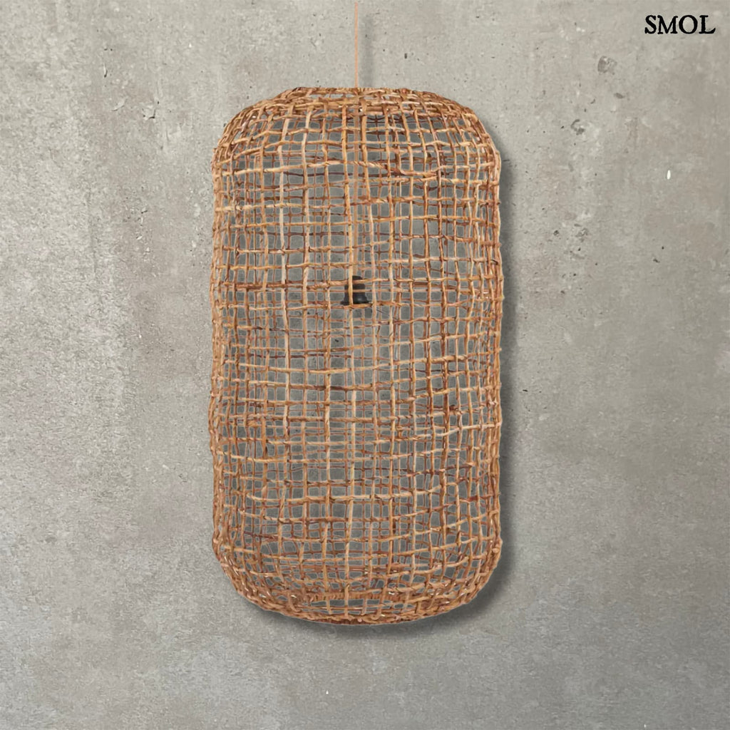 Banánlevél függőlámpaernyő, 92 cm | KUSO - smol.hu - bézs háttérrel