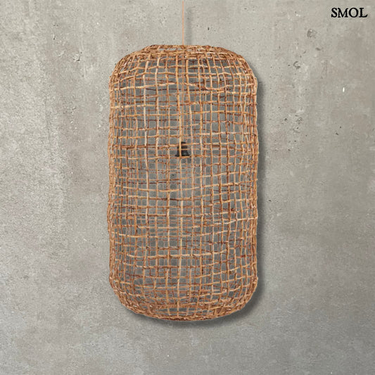 Banánlevél függőlámpaernyő, 92 cm | KUSO - smol.hu - bézs háttérrel