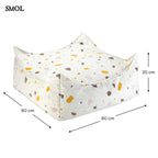 TERRAZZO MARBLE, gyerek puff, 60x60x20 - smol.hu