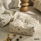 TERRAZZO MARBLE, gyerek puff, 60x60x20 - smol.hu