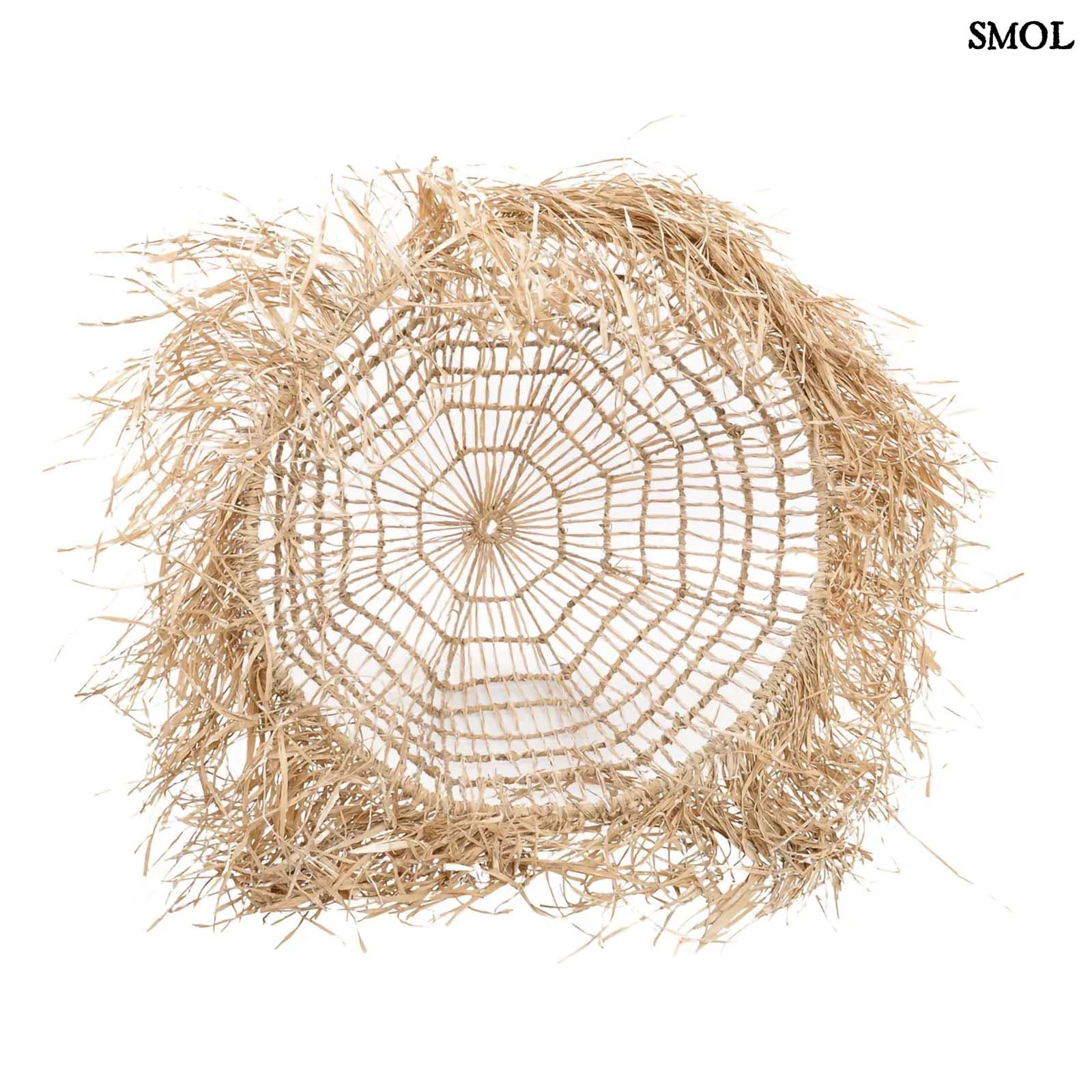 CASITA, természetes függőlámpaernyő, 85 cm - smol.hu - alulról