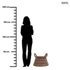 CHISOMO, banánlevél kosár, ⌀42 cm - smol.hu