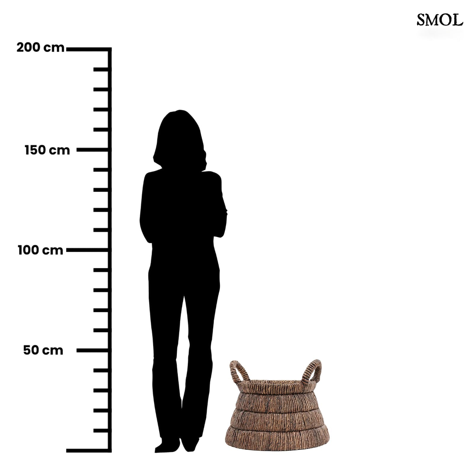 CHISOMO, banánlevél kosár, ⌀42 cm - smol.hu