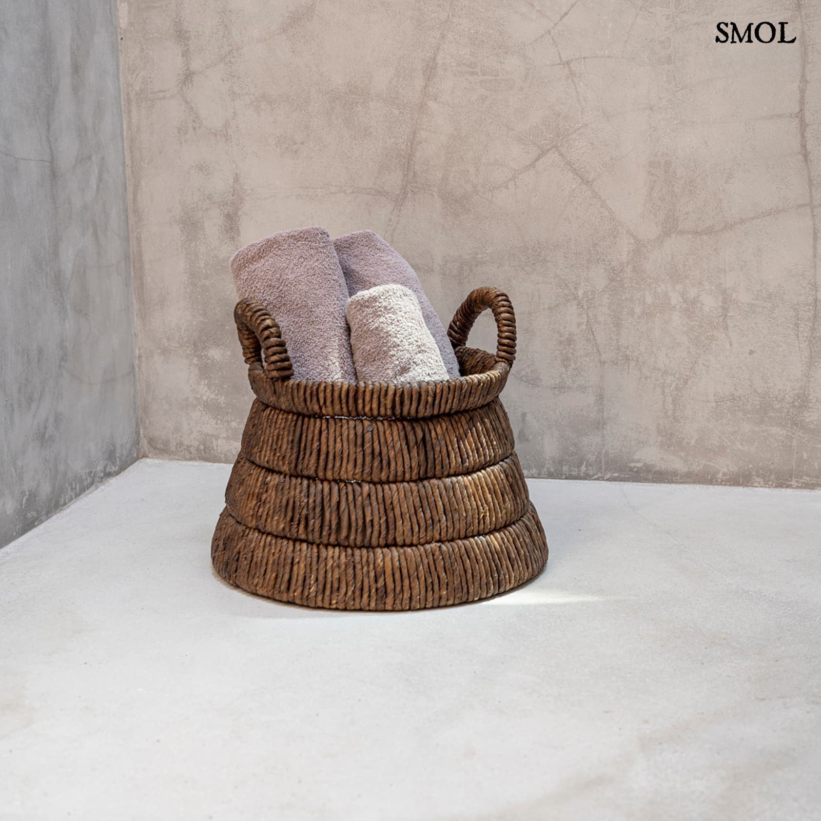 CHISOMO, banánlevél kosár, ⌀42 cm - smol.hu