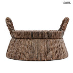 CHIZARA, banánlevél kosár, ⌀ 42 cm - smol.hu