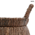 CHIZARA, banánlevél kosár, ⌀ 42 cm - smol.hu