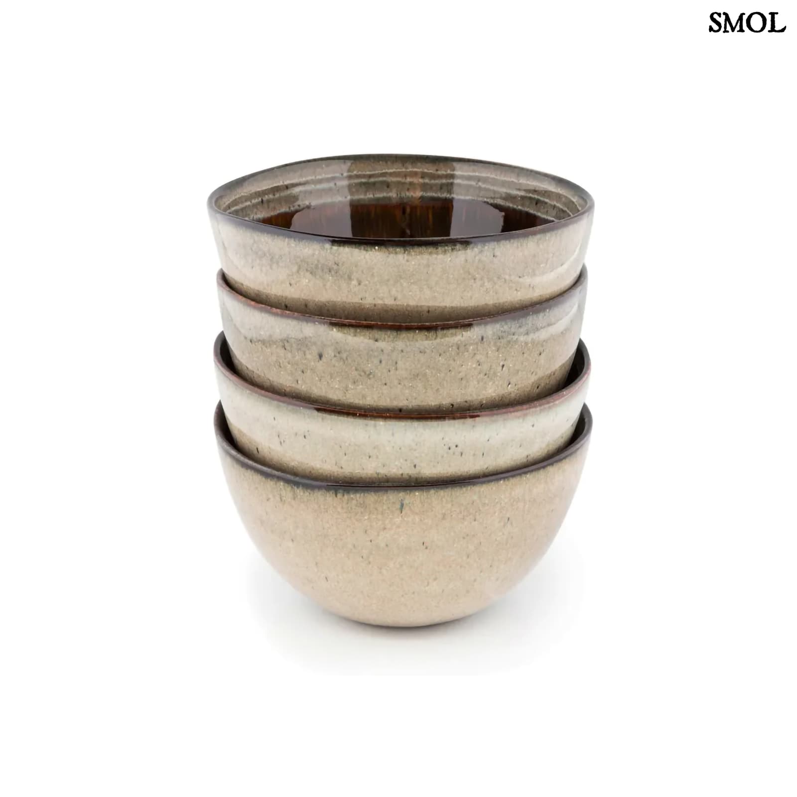 COMPORTA CEREAL, reggelizőtál készlet – 6 db, ⌀15 cm - smol.hu - 4 tál egymásban