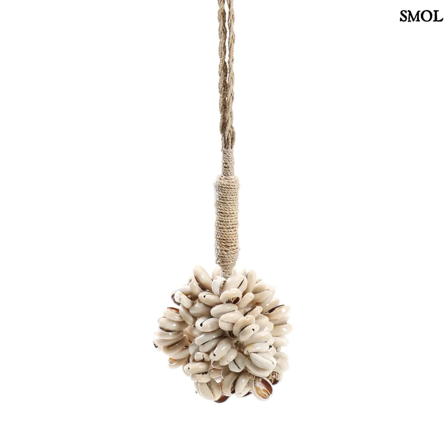 DOOR SHELL COWRIE, kagylós függődísz, 60 cm - smol.hu - nagyítva