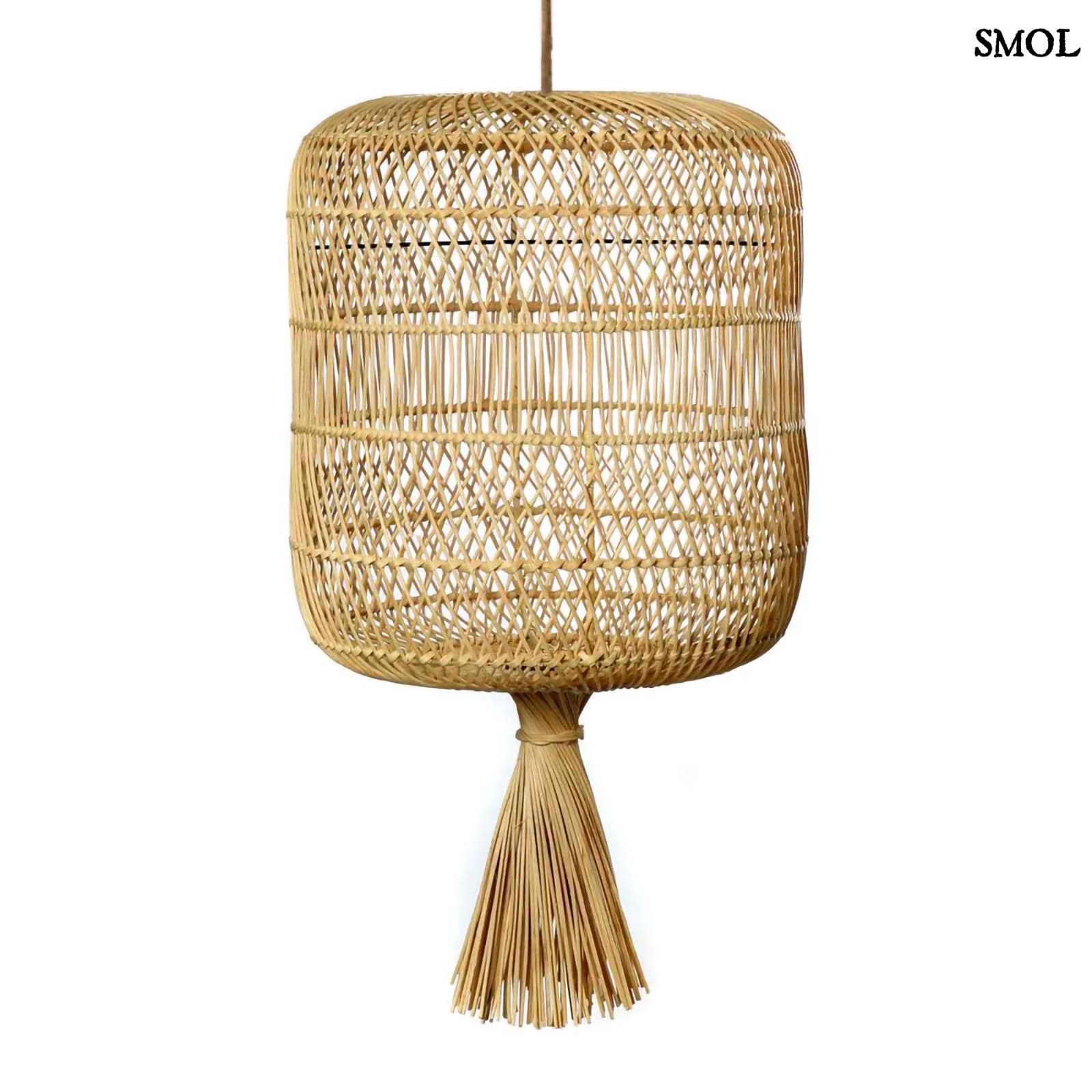DUMPLING, rattan álló-/ függőlámpaernyő, 70 cm - smol.hu - függőlámpaként