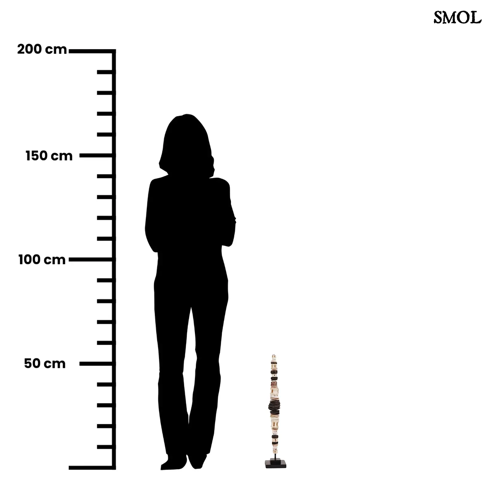 Dekoráció Kagylóval Állványon – L | MONEY | SMOL - méretarányosan