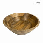 Dekoratív tál fából | ELISA | SMOL - ferdén, felülről