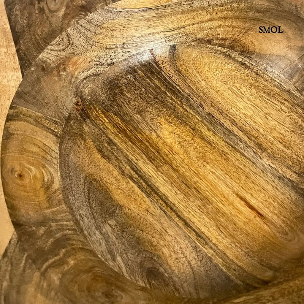 Dekoratív tál fából | ELISA | SMOL - nagyítva