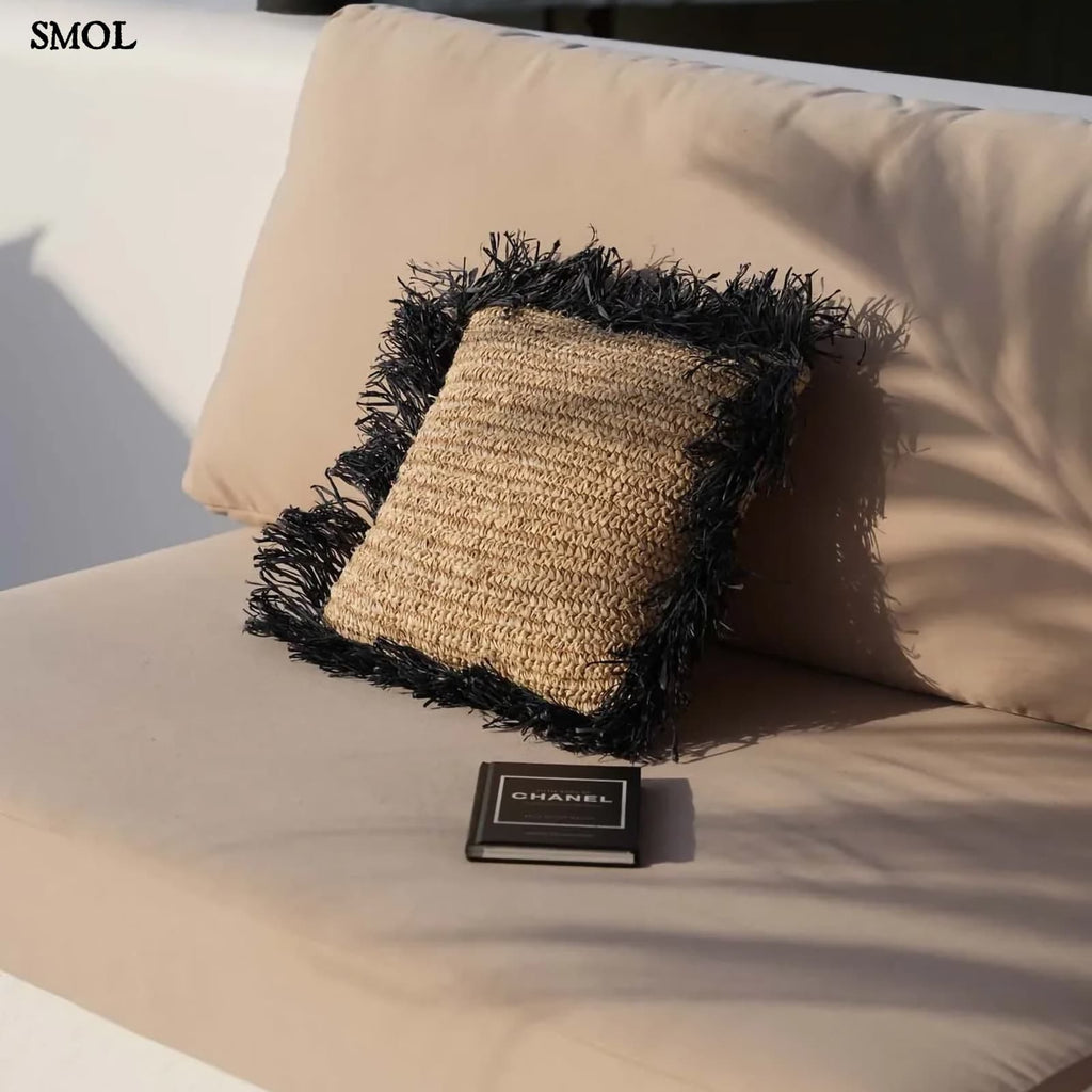 Raffia Díszpárnahuzat, 40x40 | RAFFIA CUSHION