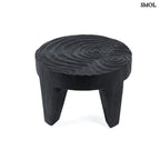 Dohányzóasztal - fekete, fa | MADERO | SMOL - fehér háttérrel