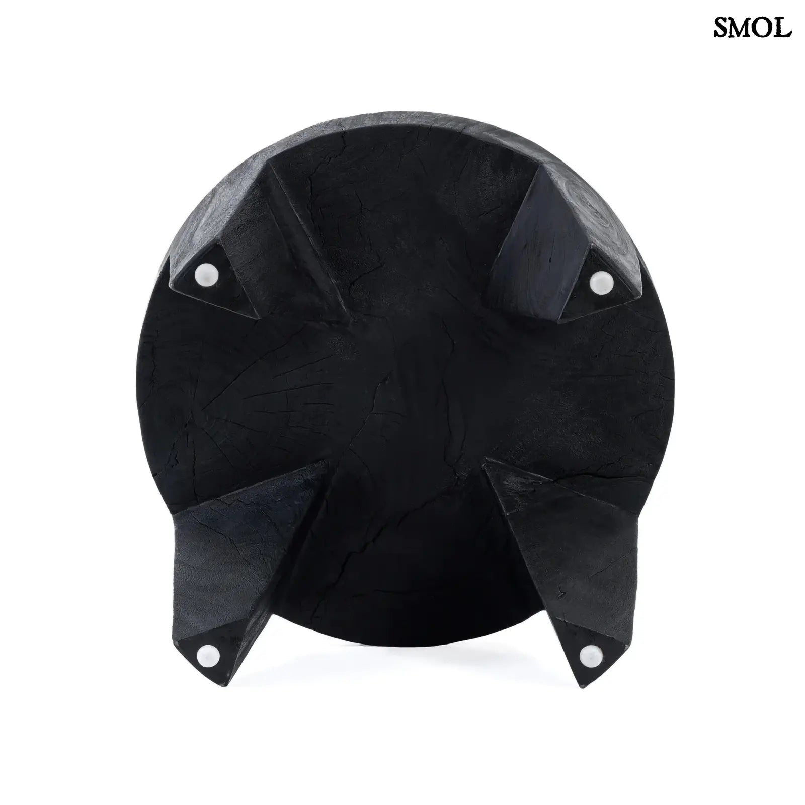 Dohányzóasztal - fekete, fa | MADERO | SMOL - alulról