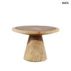 Dohányzóasztal - természetes fa, natúr | MATATA | SMOL - fehér háttérrel