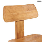 Étkezőszék teakfából – natúr | LOVYA | SMOL - támla nagyítva