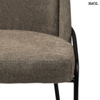 FJORD TAUPE, 2 db kárpitozott étkezőszék - smol.hu - szövet nagyítva