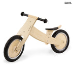 Fa Futóbicikli Gyerekeknek, natúr | LINO | SMOL - chopperként