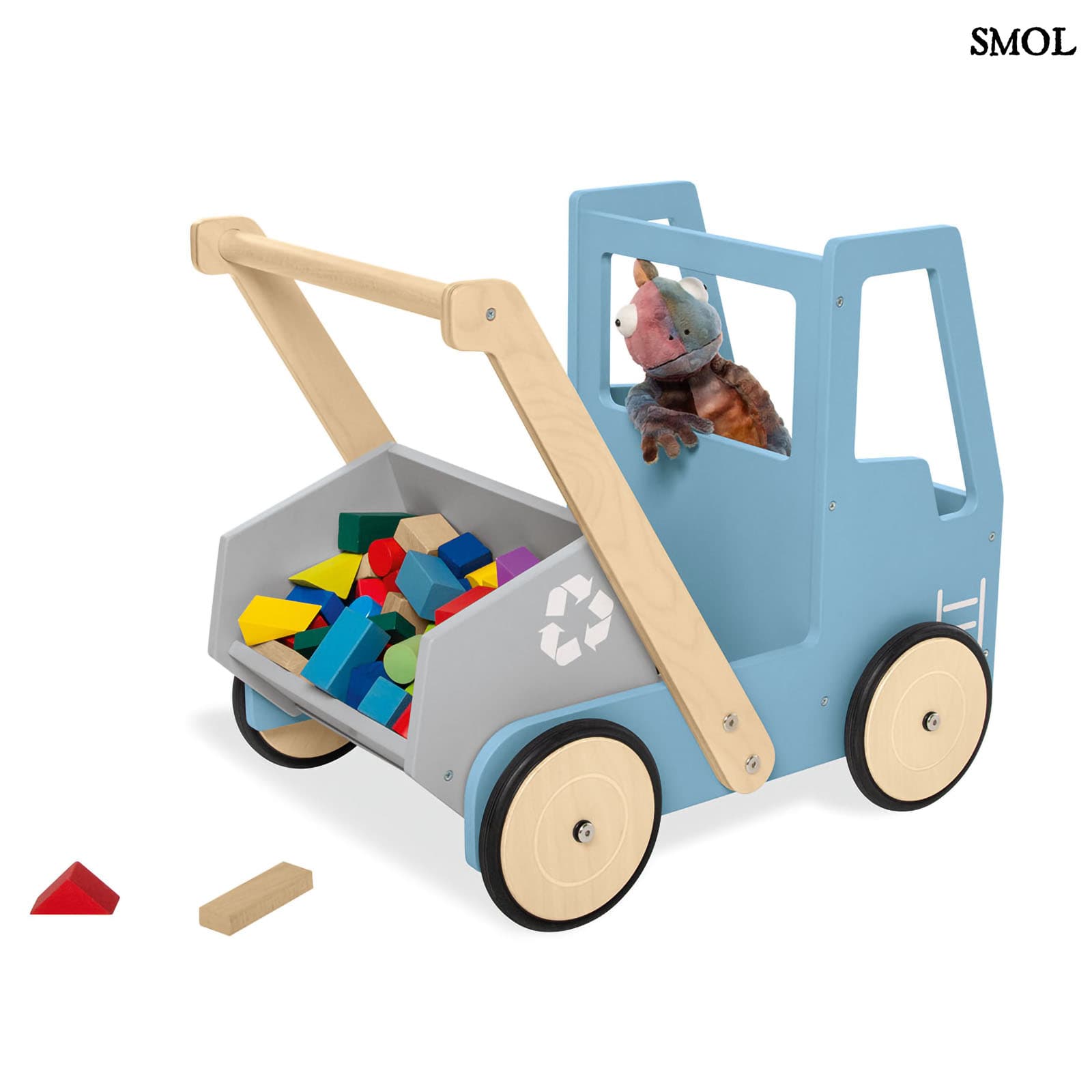 Fa Járássegítő Teherautó | TRUCK FRED | SMOL - platóval