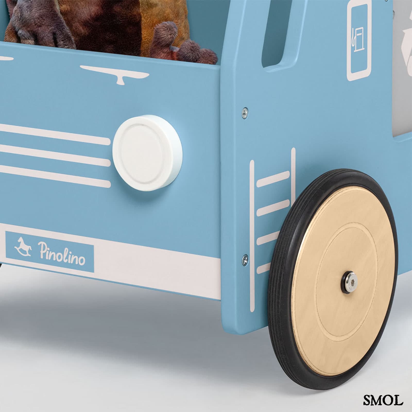 Fa Járássegítő Teherautó | TRUCK FRED | SMOL - elölről nagyítva