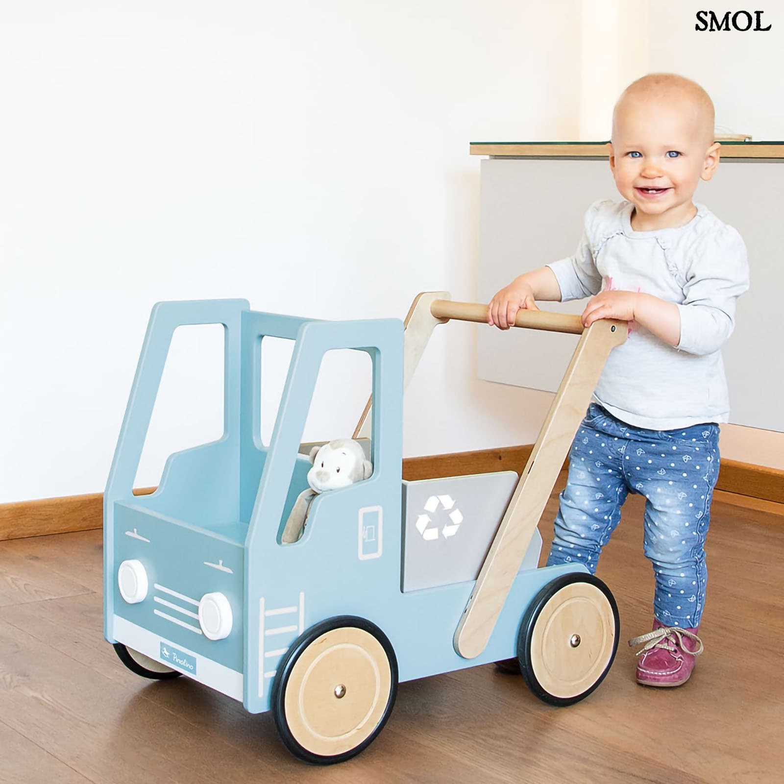 Fa Járássegítő Teherautó | TRUCK FRED | SMOL - kisgyerekkel