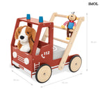 Fa Járássegítő Tűzoltóautó| FIRETRUCK FRED | SMOL - méretekkel