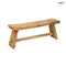 Fa pad – tömör suar fa, natúr, 120 cm | SUAR BENCH