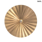 Fali lámpa luxus sárgaréz kivitelben, fehér háttérrel