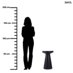 Fekete Suarfa Kisasztal, 60 cm | FIJI | SMOL - méretarányosan