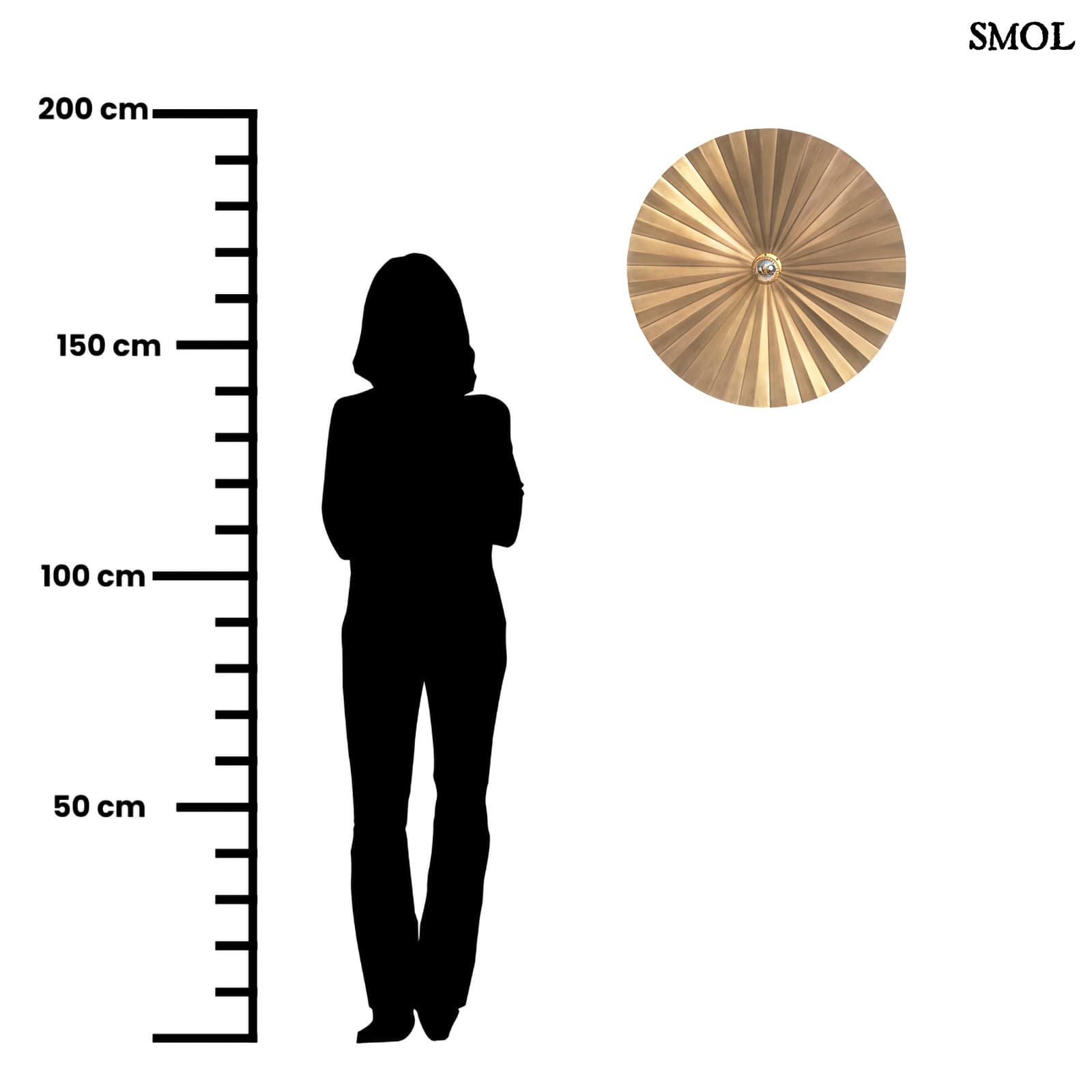 Fém Falikar, 60 cm | TSIJN | SMOL - méretarányosan