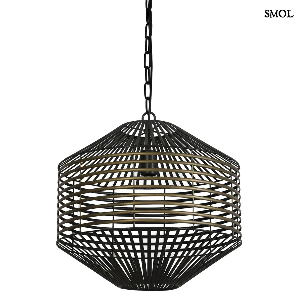 Fém Függőlámpa - antik bronz | SEENA | SMOL - fehér háttérrel