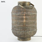 Fém asztali lámpa – keleti stílusú | OSOM | SMOL - égő izzóval