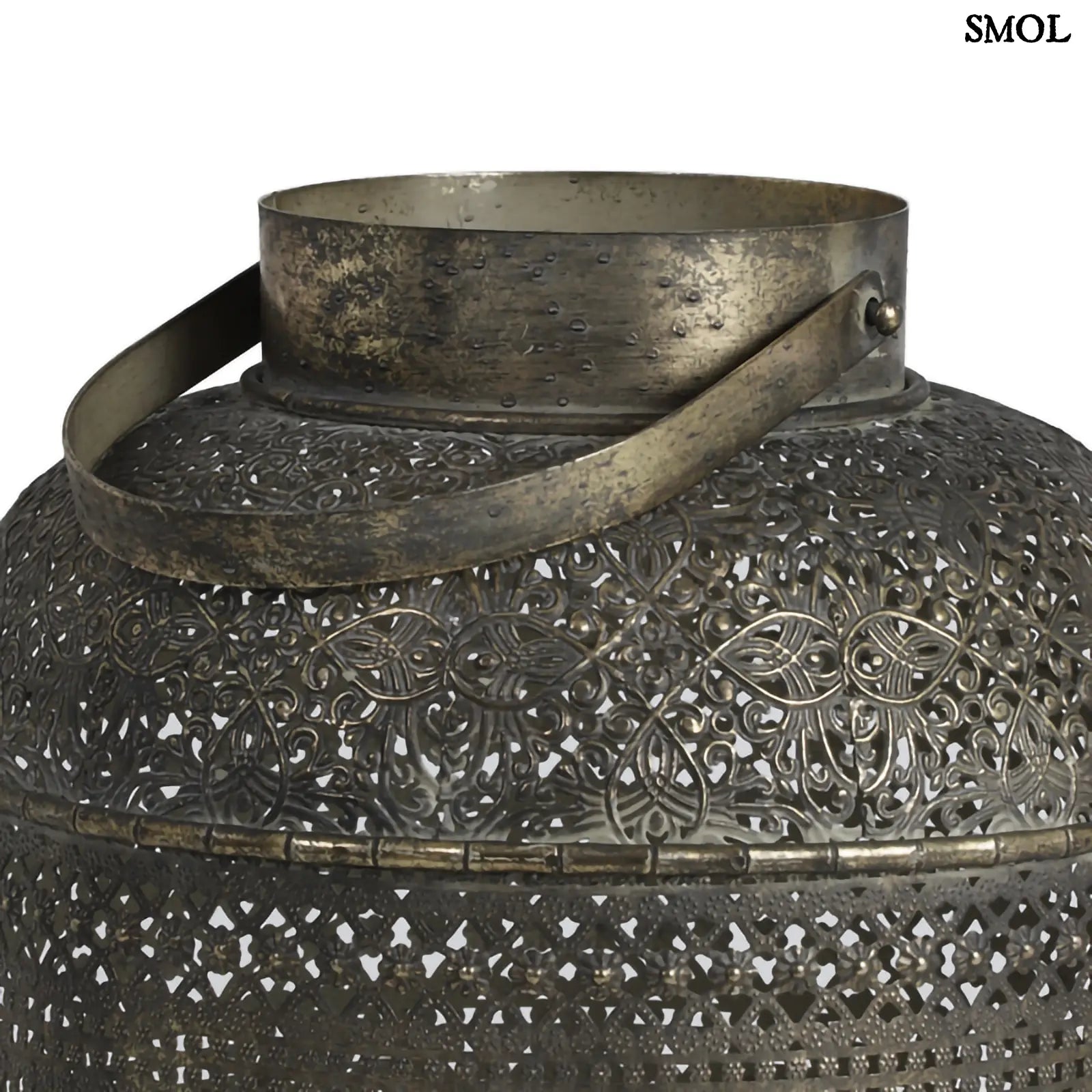 Fém asztali lámpa – keleti stílusú | OSOM | SMOL - felső rész nagyítva