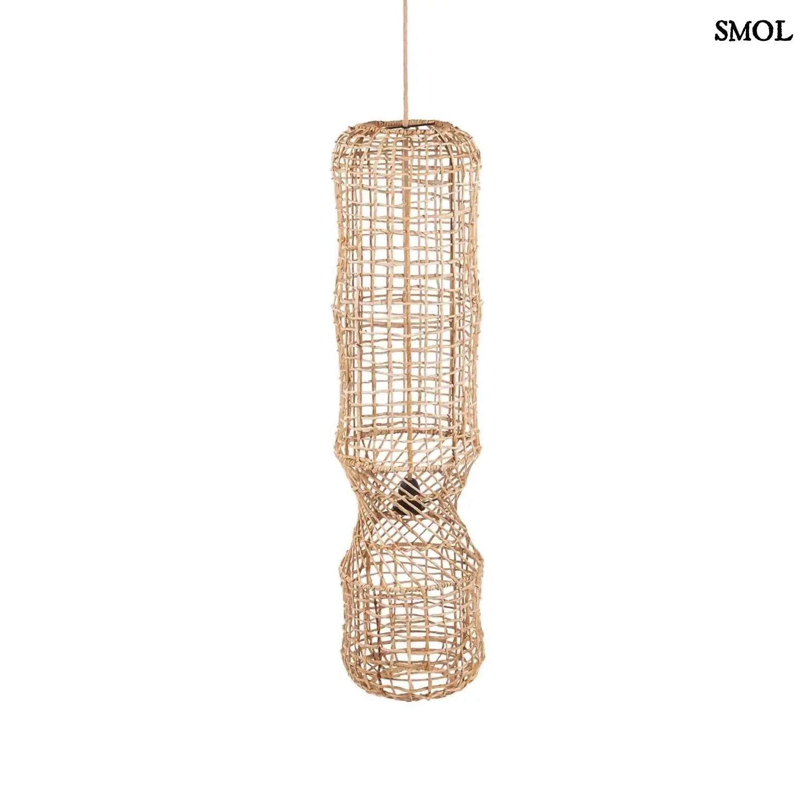 Függőlámpaernyő - banánlevél, XL | GUANYIN | SMOL - fehér háttérrel