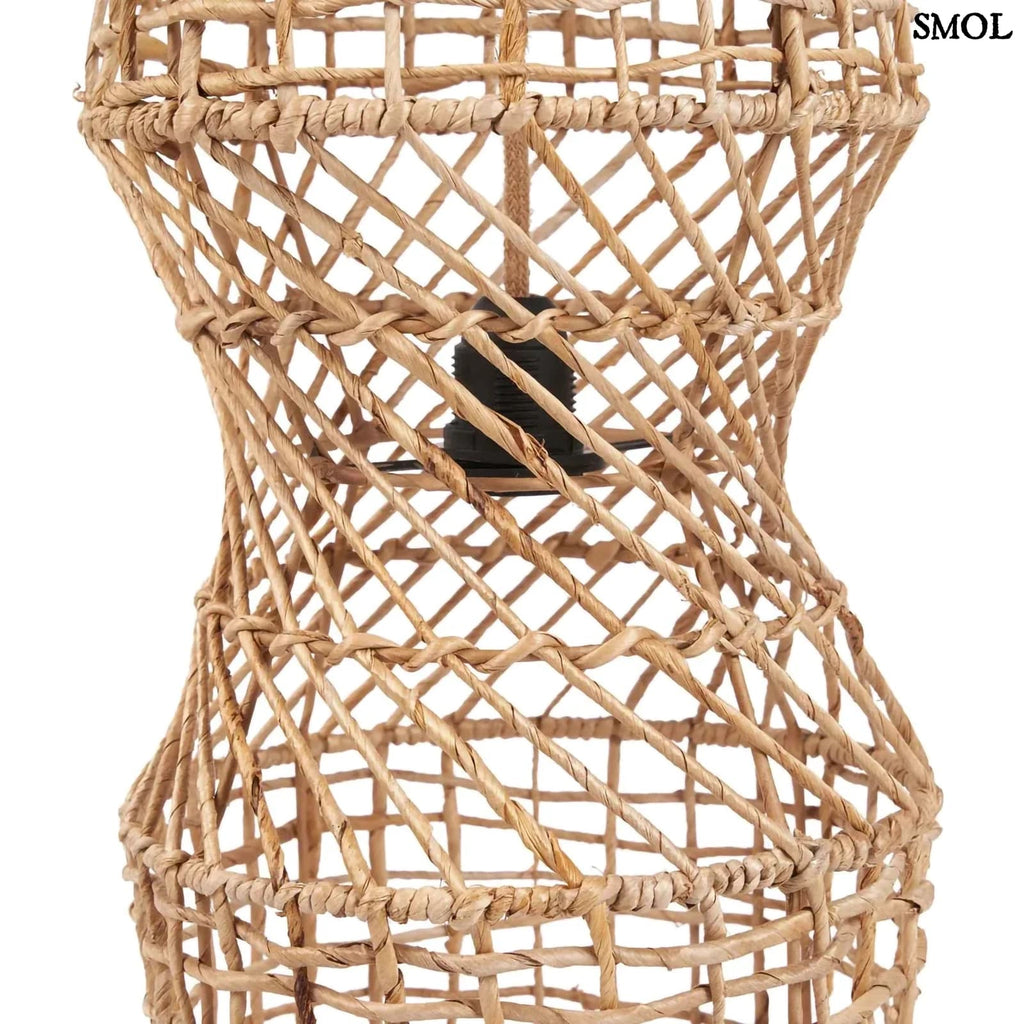 Függőlámpaernyő - banánlevél, XL | GUANYIN | SMOL - csavar nagyítva